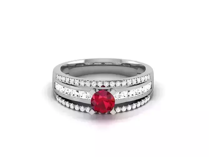 Solitaire Engagement Wedding Diamond Ring