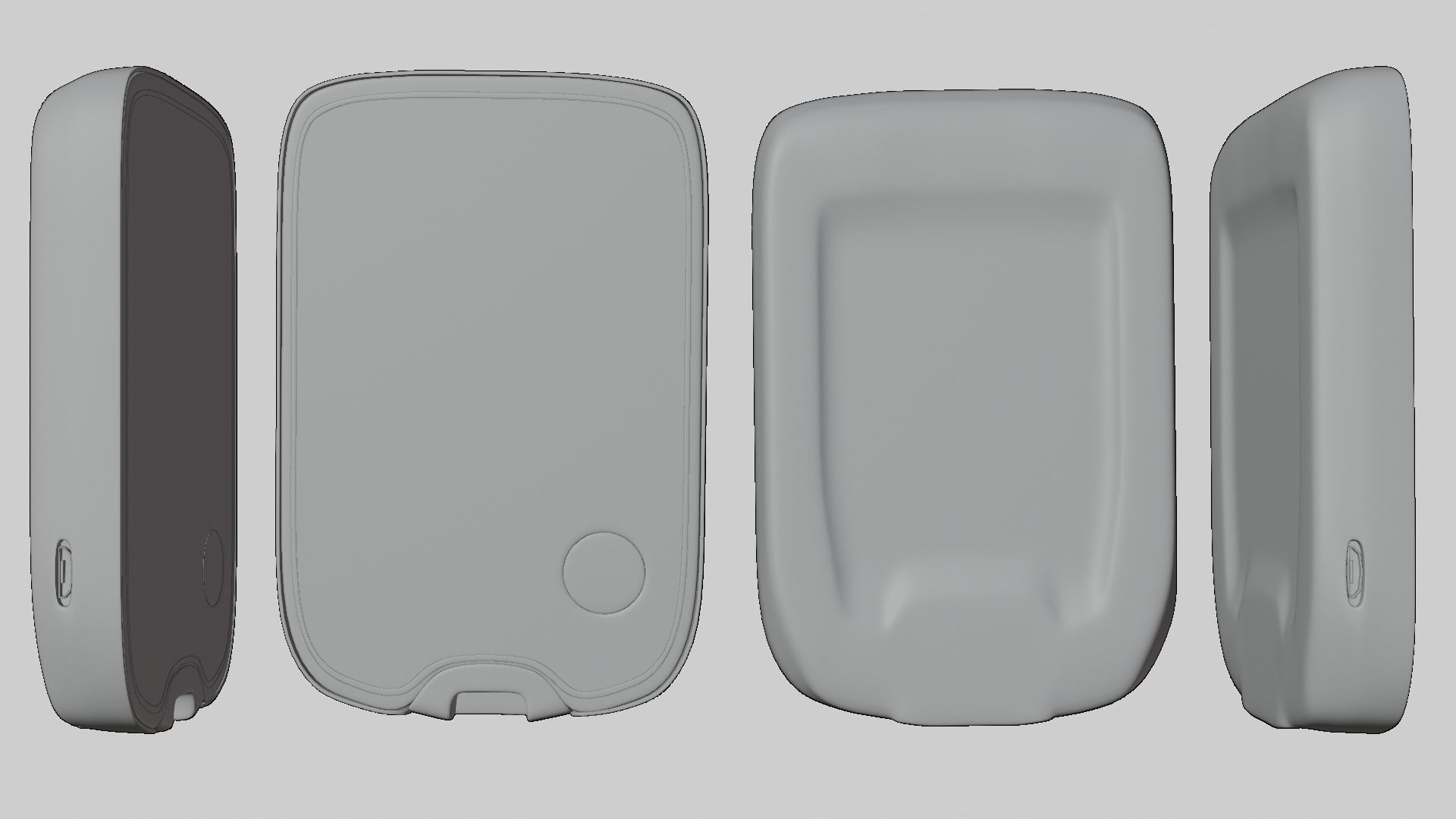 Glucose meter 3D model_4