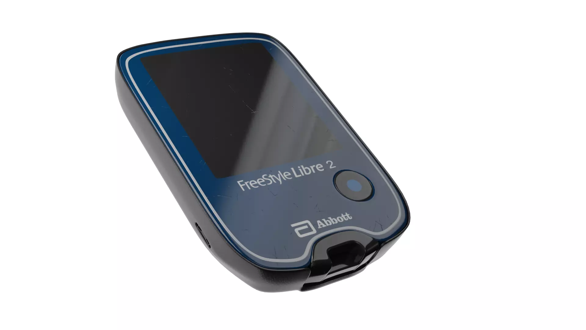 Glucose meter 3D model_0