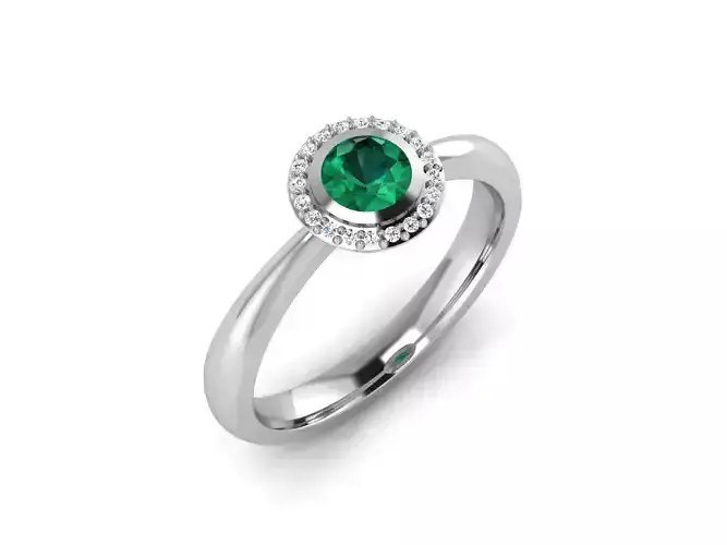 Solitaire Engagement Wedding Diamond Ring