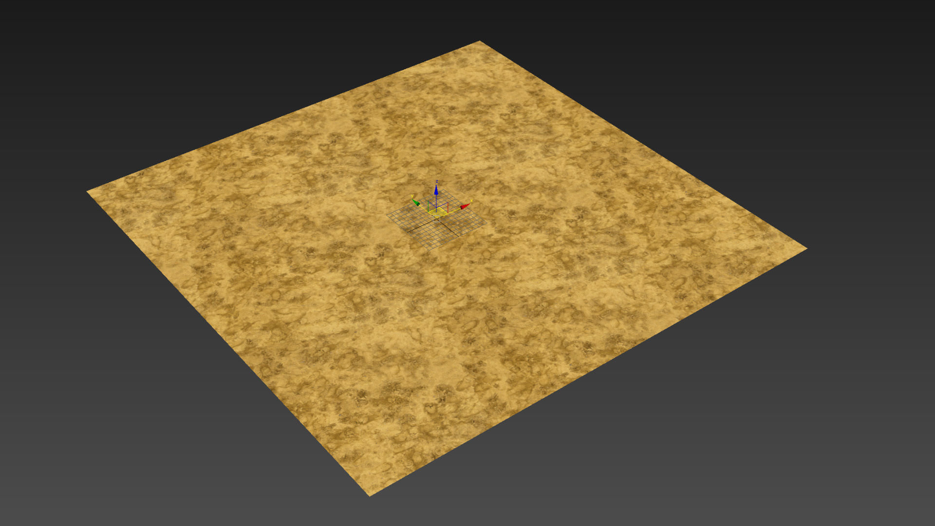Wet sand material with footprints 3D model_9