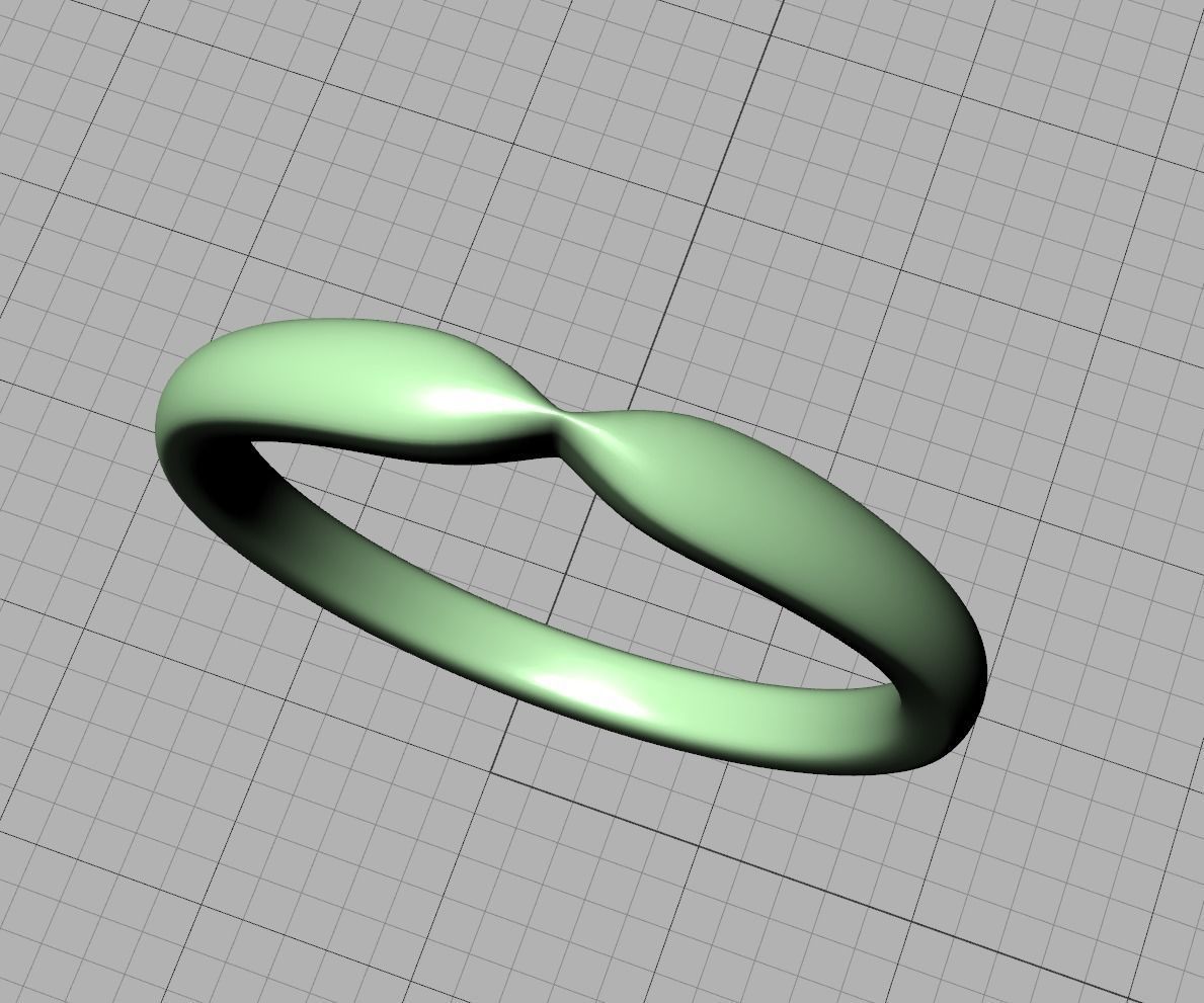 Classic Band Match Ring Half Eternity Band 3dprint model 3D print model_43