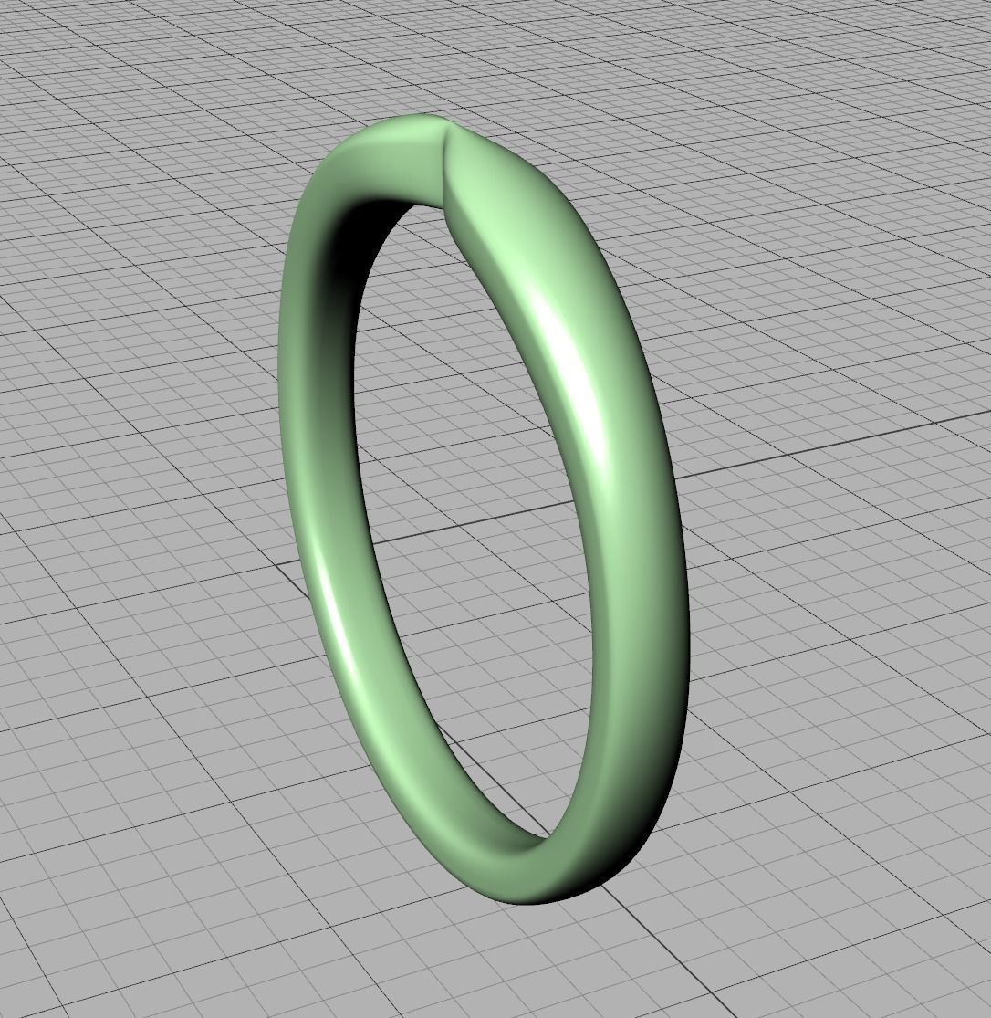 Classic Band Match Ring Half Eternity Band 3dprint model 3D print model_30