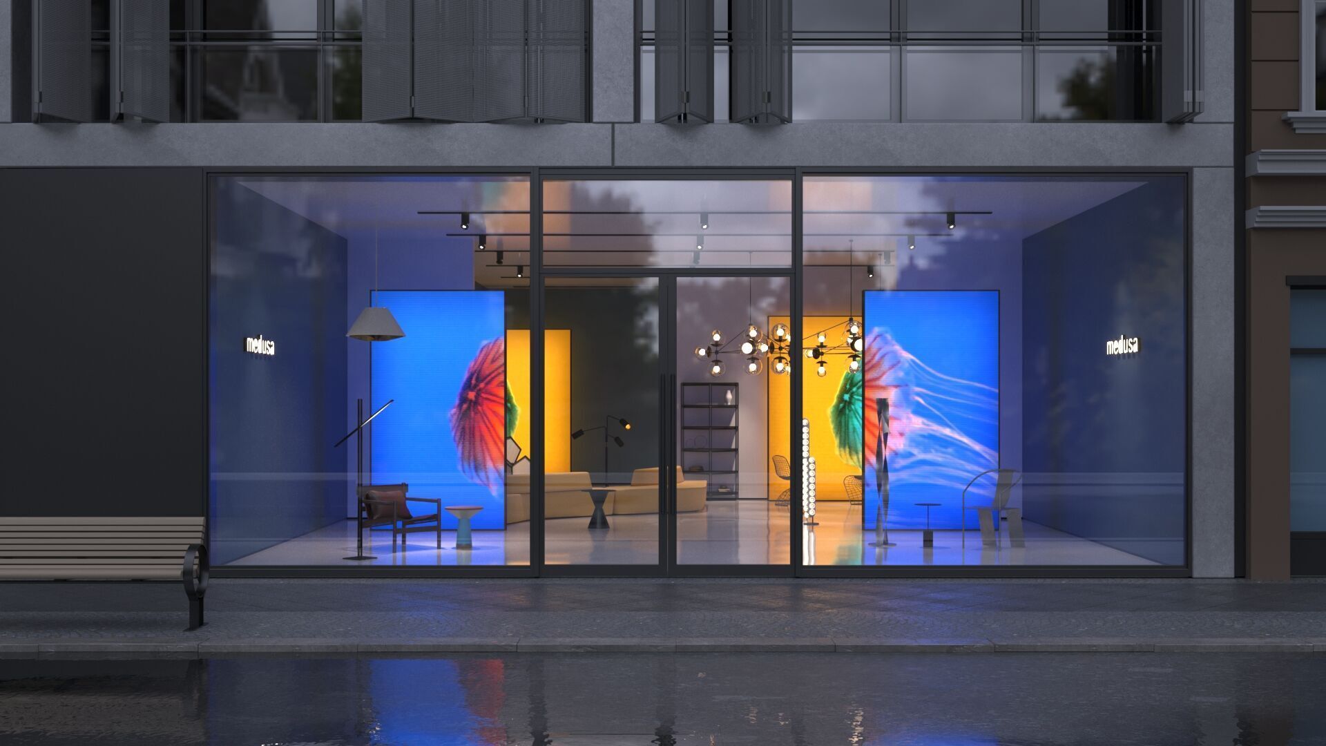 Interior Scene 06 - Medusa Furniture Store 3D model_1