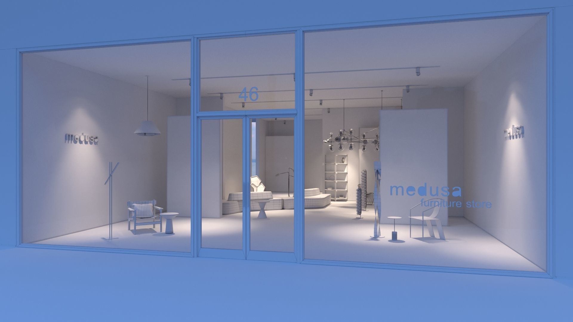 Interior Scene 06 - Medusa Furniture Store 3D model_11