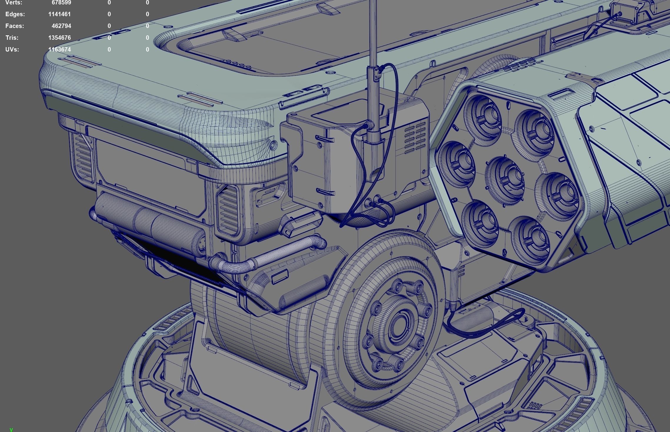 Defense Turret 3D model_13