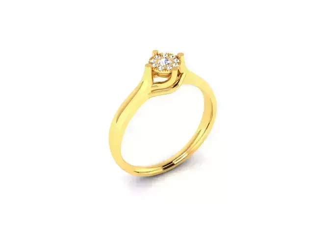 Solitaire Engagement Wedding Diamond Ring