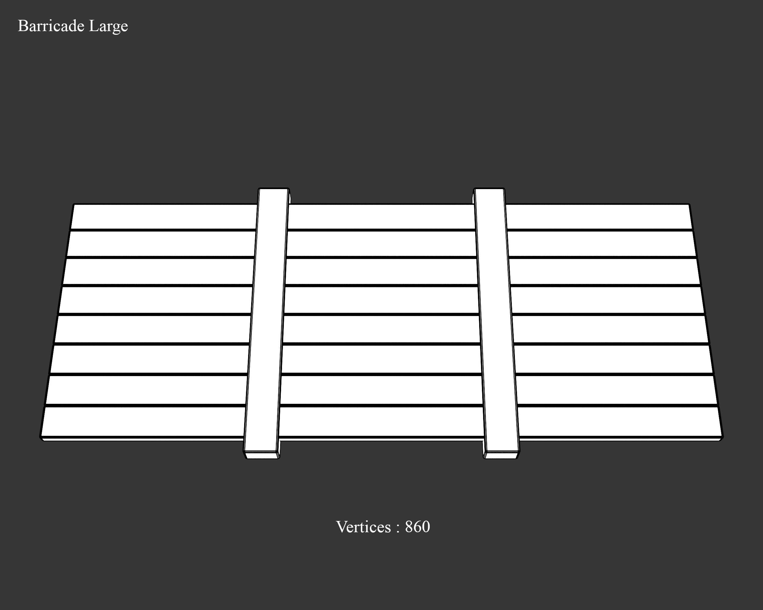 Medieval Collection Defensive Walls Pack _29