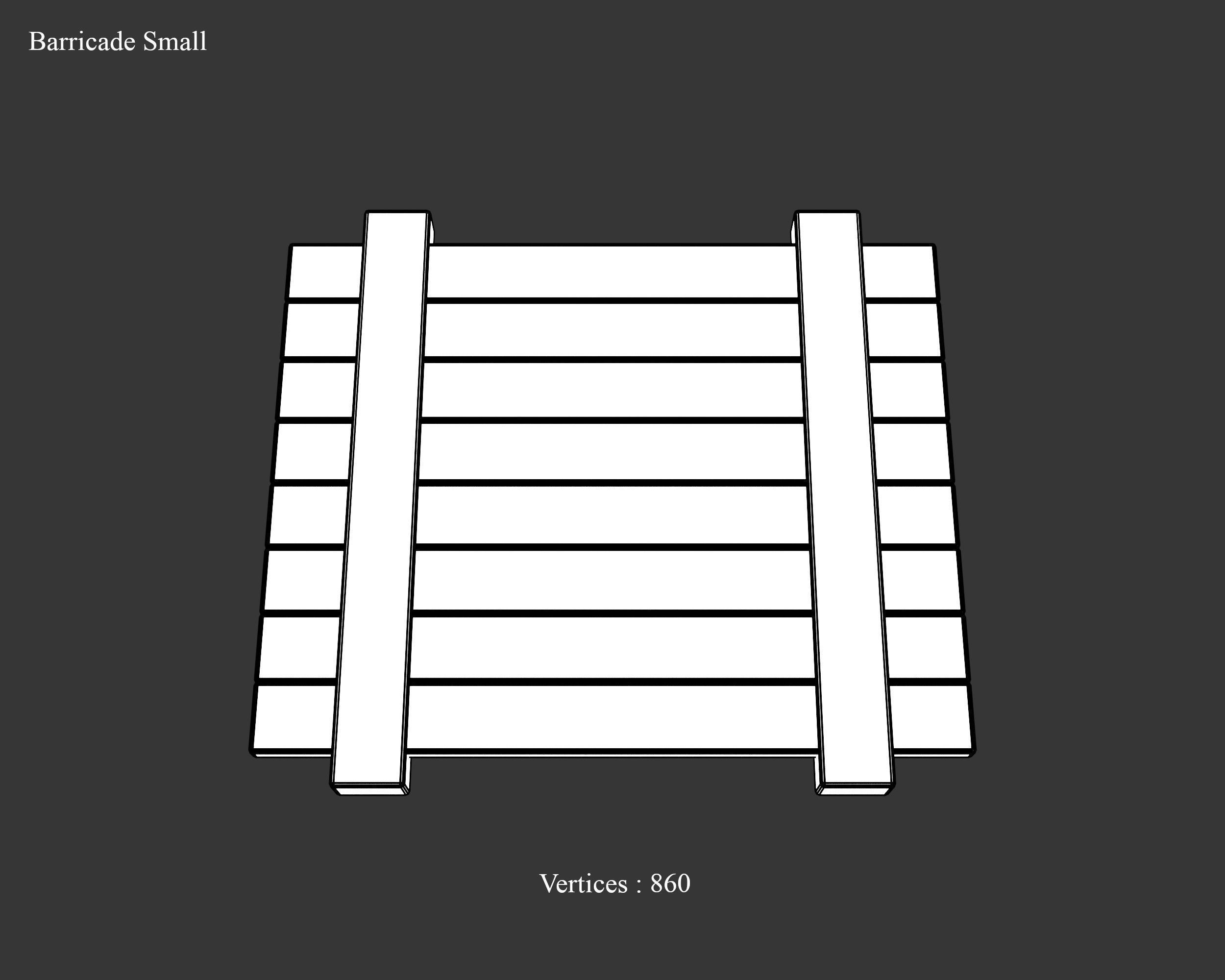 Medieval Collection Defensive Walls Pack _33