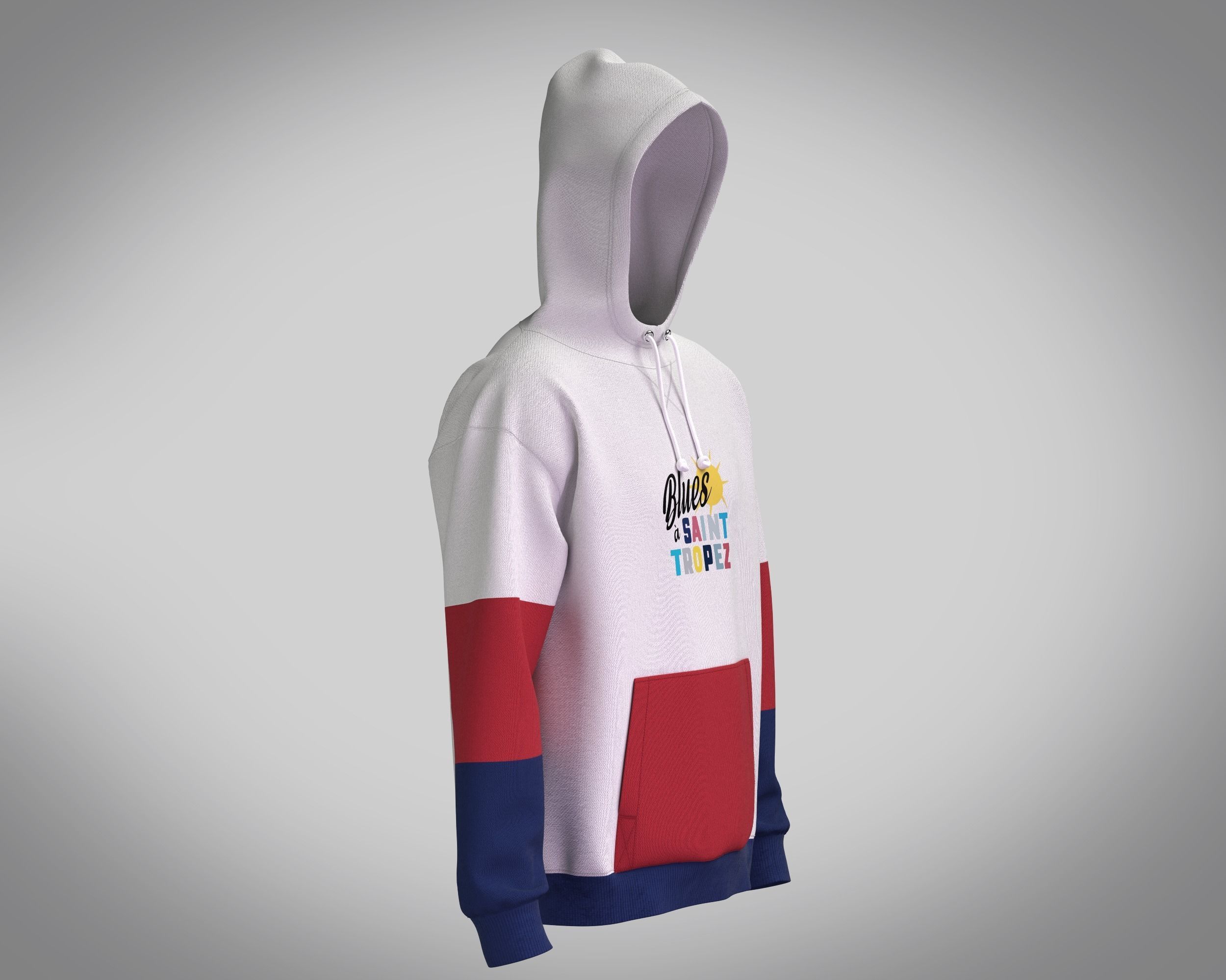 Hoodie Graphics 3D model_1