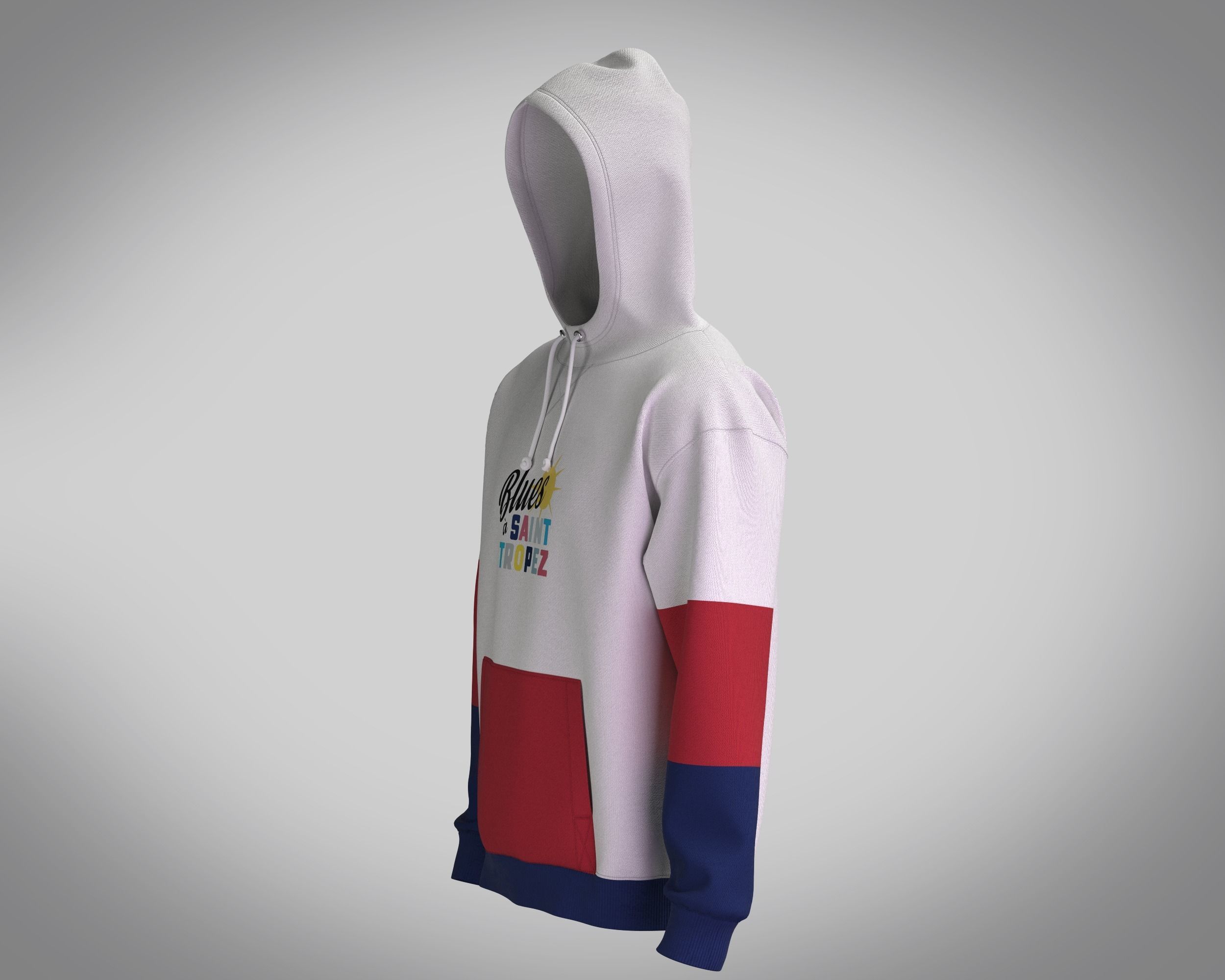Hoodie Graphics 3D model_2