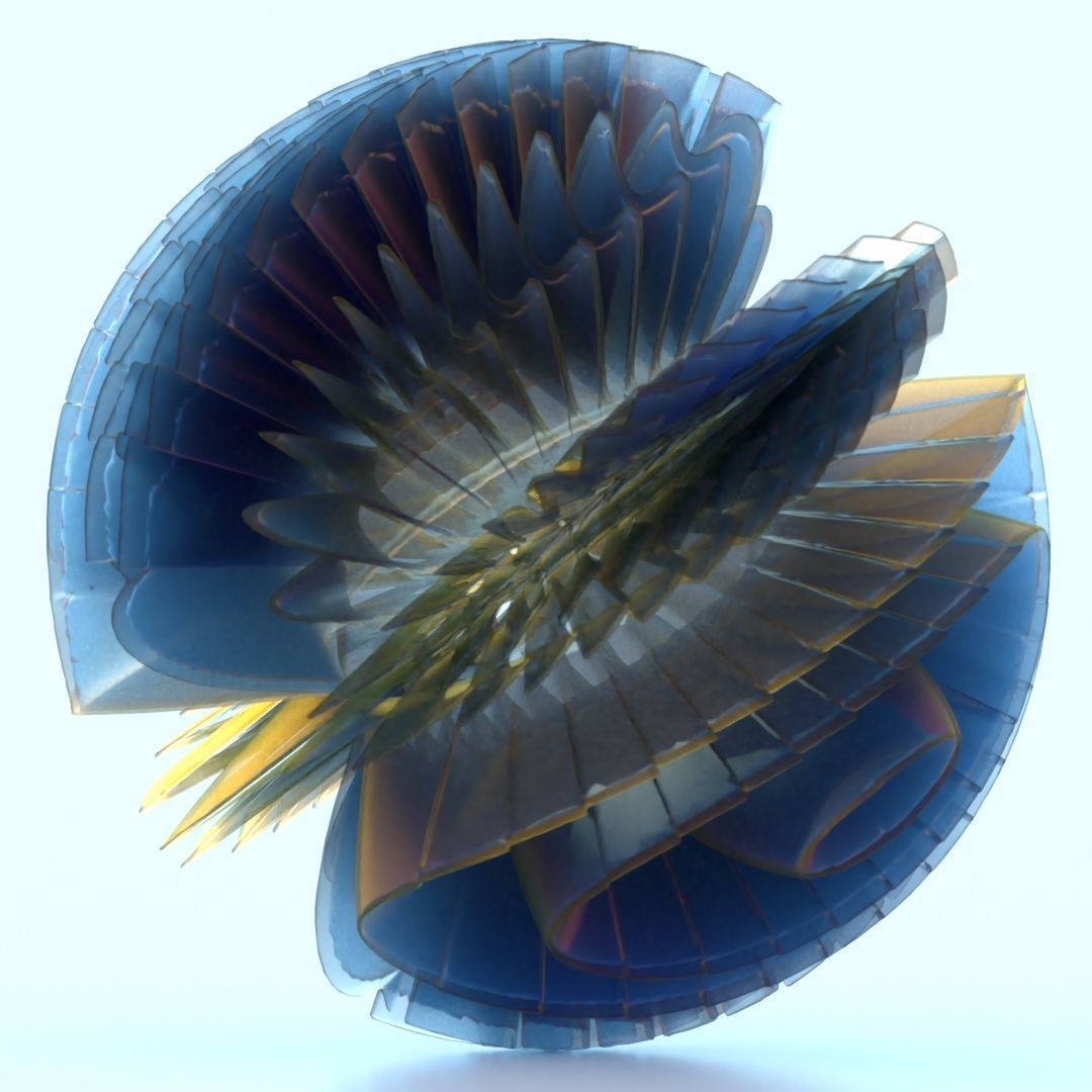 9 Abstract Shapes 3D model_5