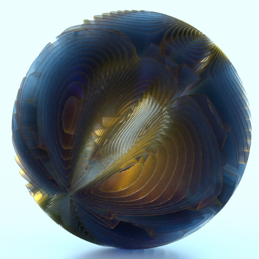 9 Abstract Shapes 3D model_27