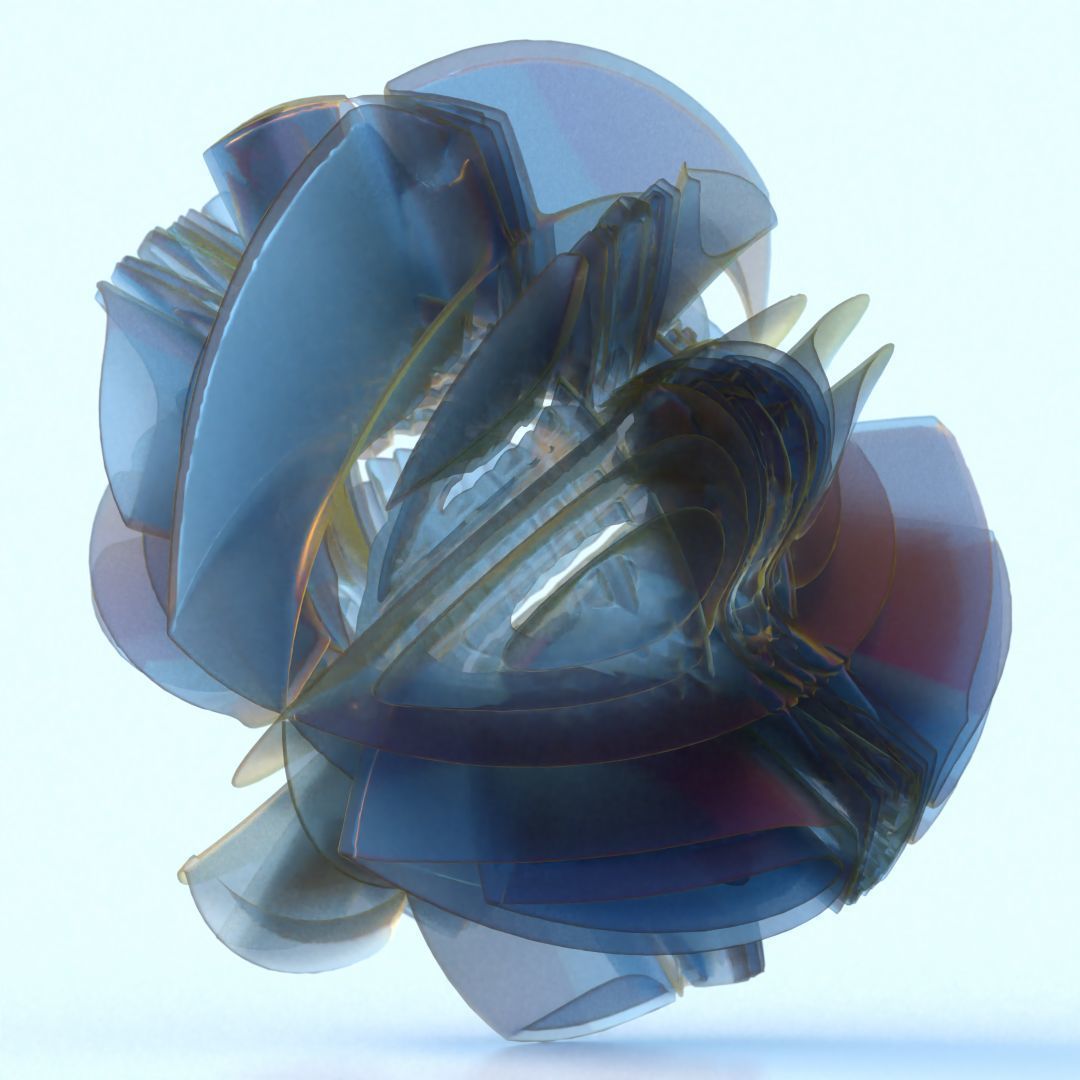 9 Abstract Shapes 3D model_13