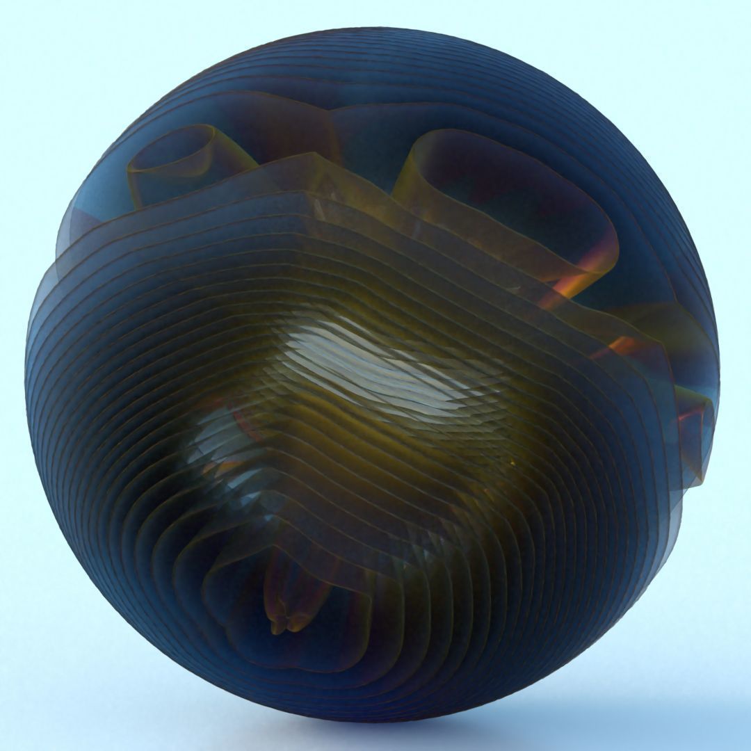 9 Abstract Shapes 3D model_9