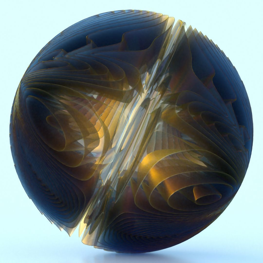 9 Abstract Shapes 3D model_3