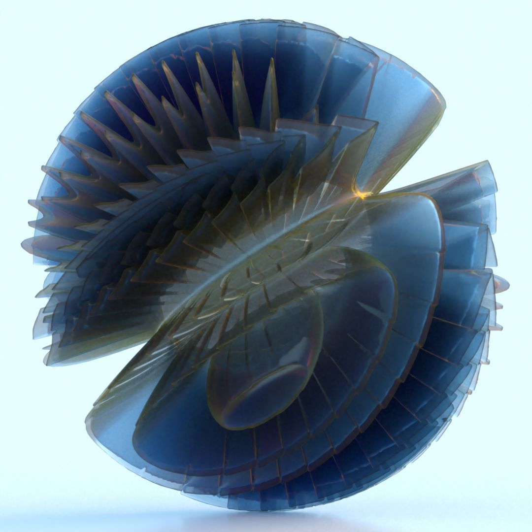 9 Abstract Shapes 3D model_25