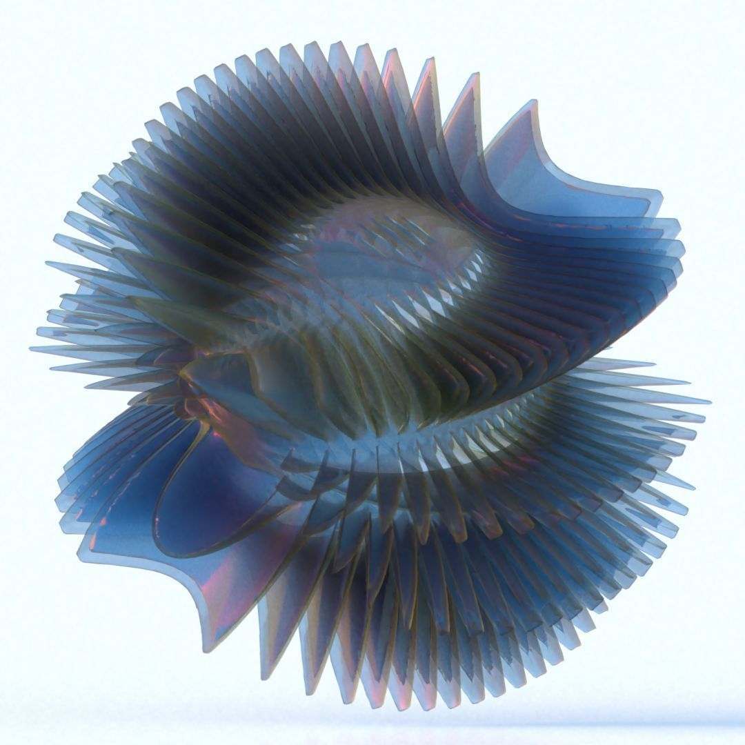 9 Abstract Shapes 3D model_8