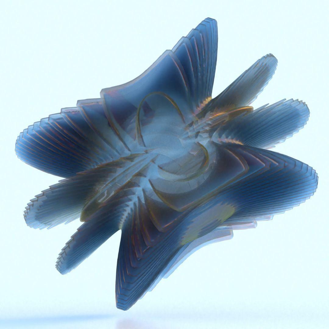 9 Abstract Shapes 3D model_6