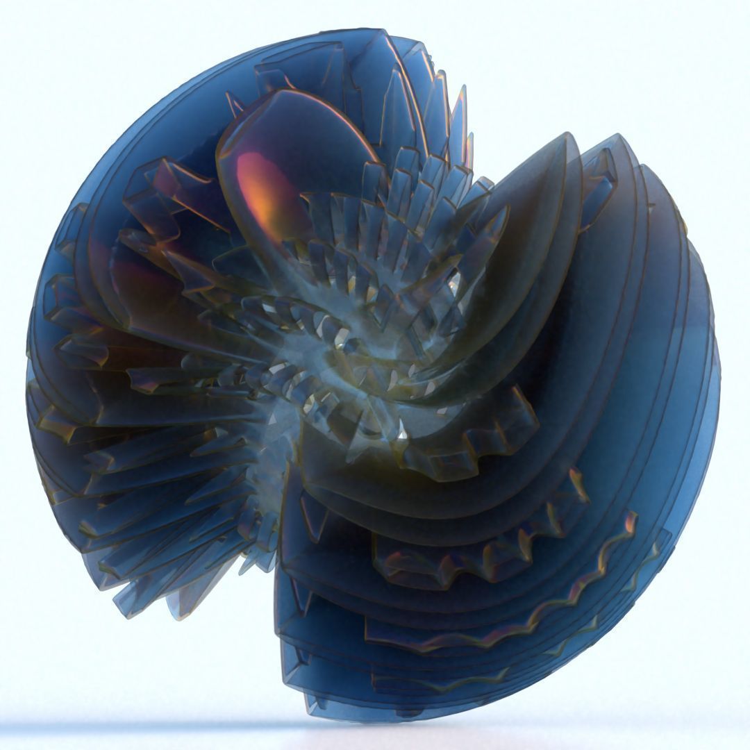 9 Abstract Shapes 3D model_14