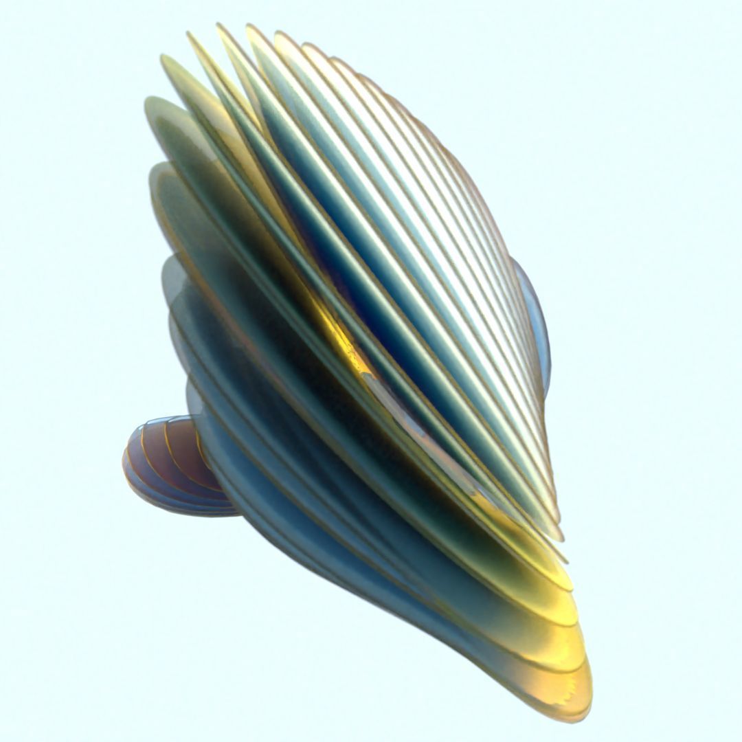 9 Abstract Shapes 3D model_22