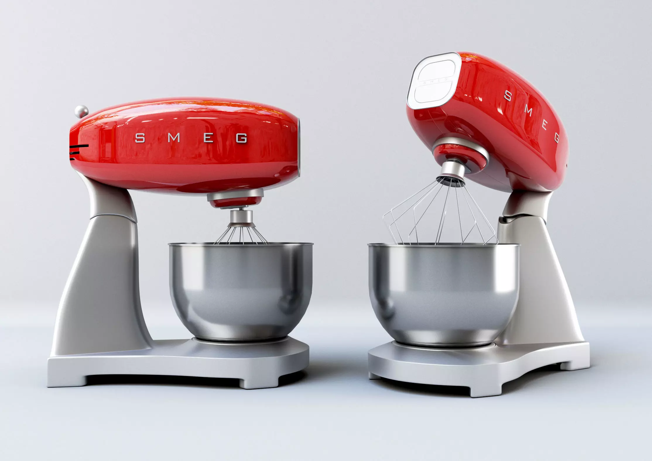 smeg stand mixer 3D model_0