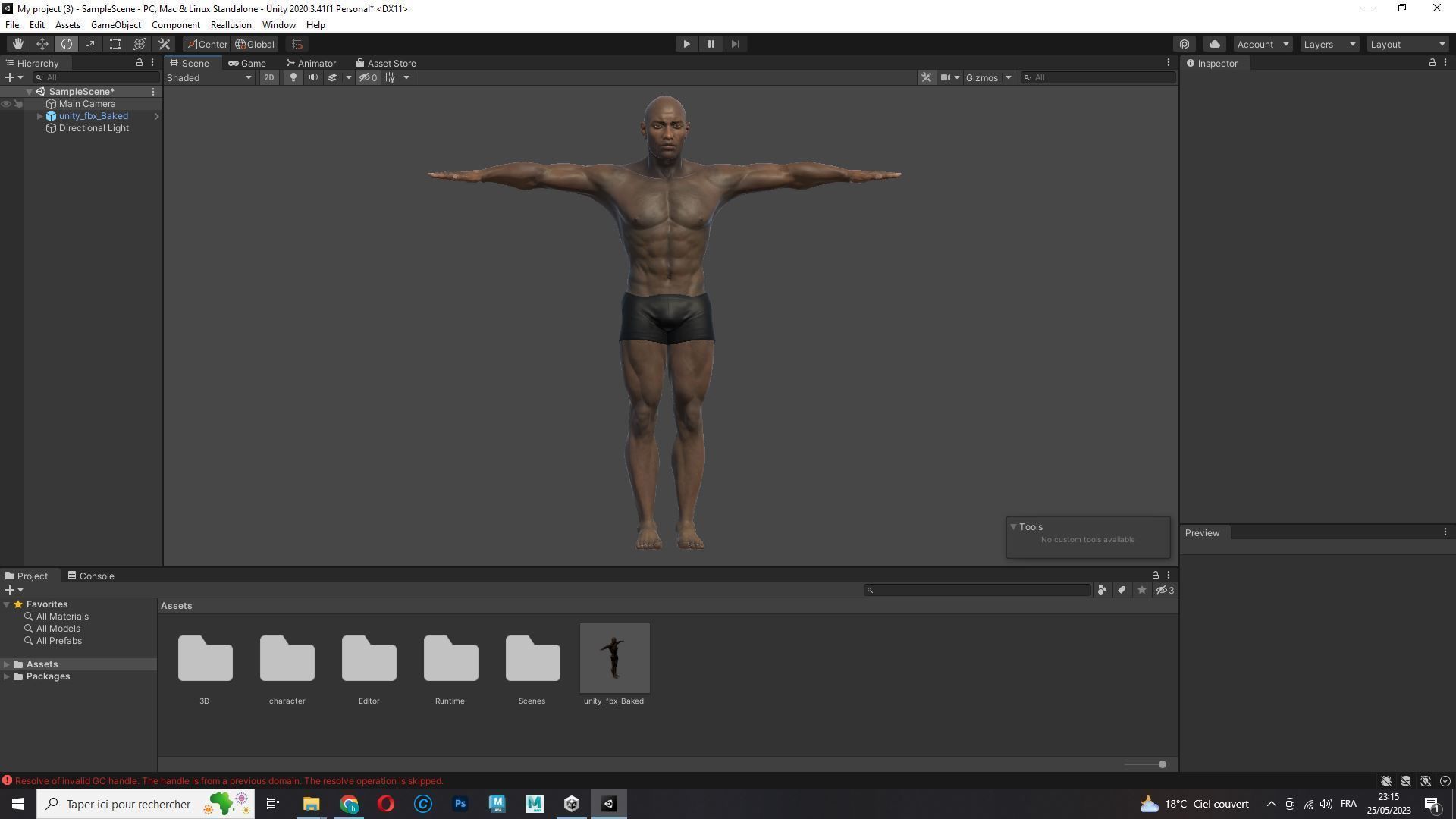 Realistic African American Man G1 Low-poly 3D model_27