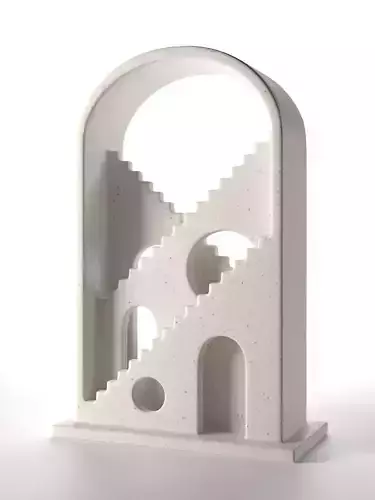 Timepiece 3 Stairs Sculpture