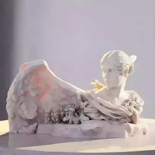 Angel of Atlantis 3D print model