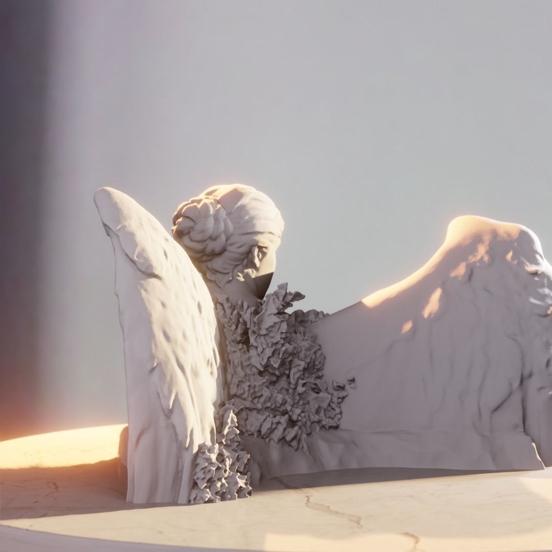 Angel of Atlantis 3D print model_5