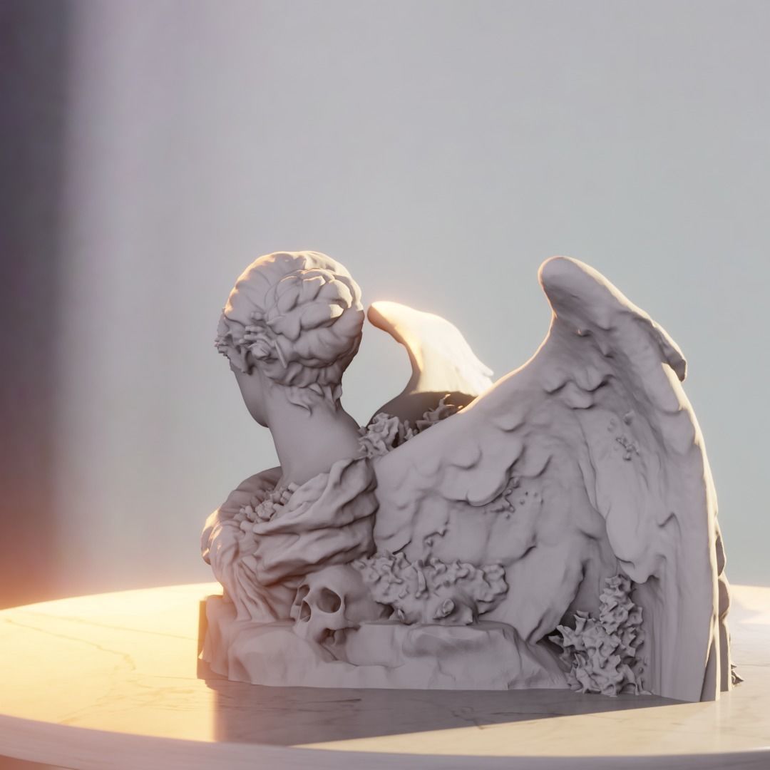 Angel of Atlantis 3D print model_6