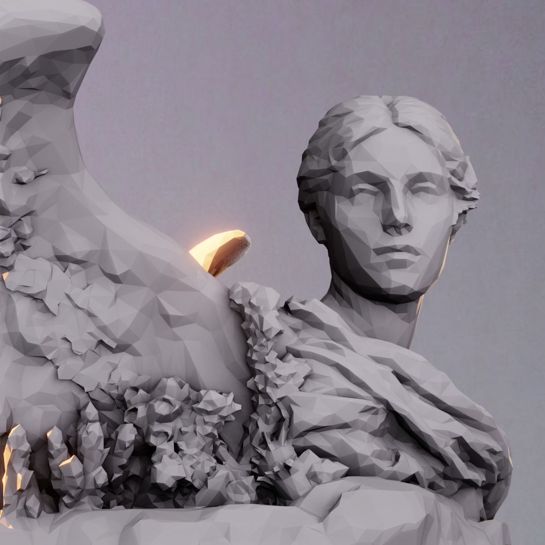 Angel of Atlantis 3D print model_23