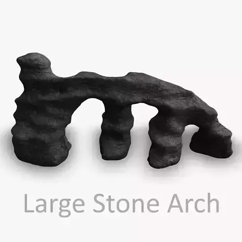 Large Stone Arch - Base Free low-poly 3D model