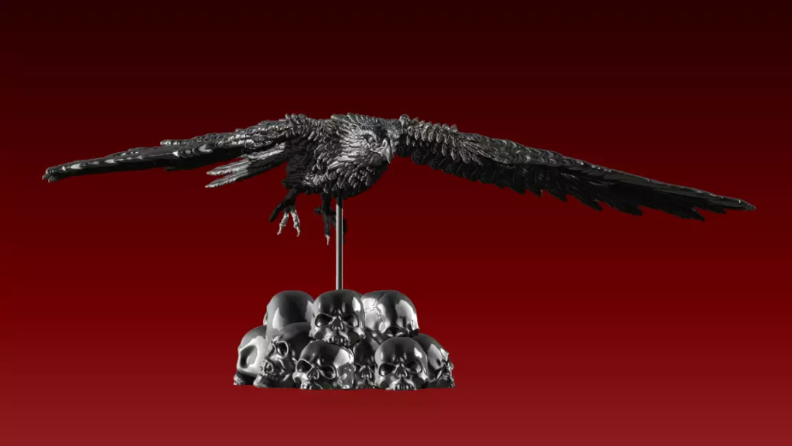 Hawk  3D print model_0