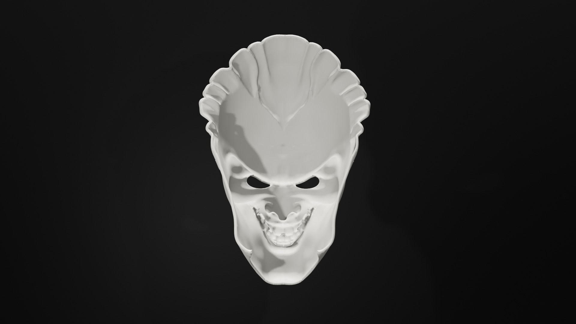 Joker Full Face Mask-Joker Movie 2019 3D print model_5