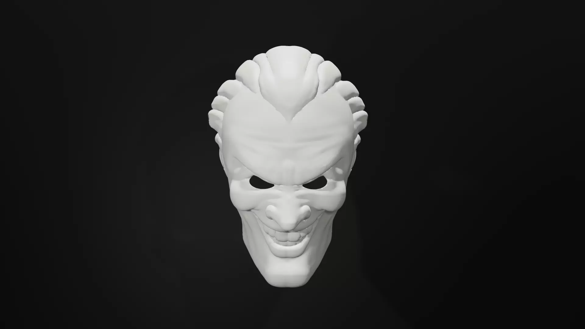 Joker Full Face Mask-Joker Movie 2019 3D print model_0