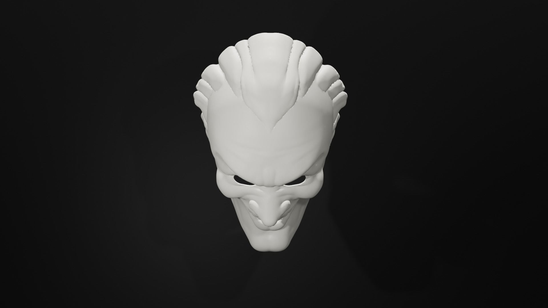 Joker Full Face Mask-Joker Movie 2019 3D print model_7