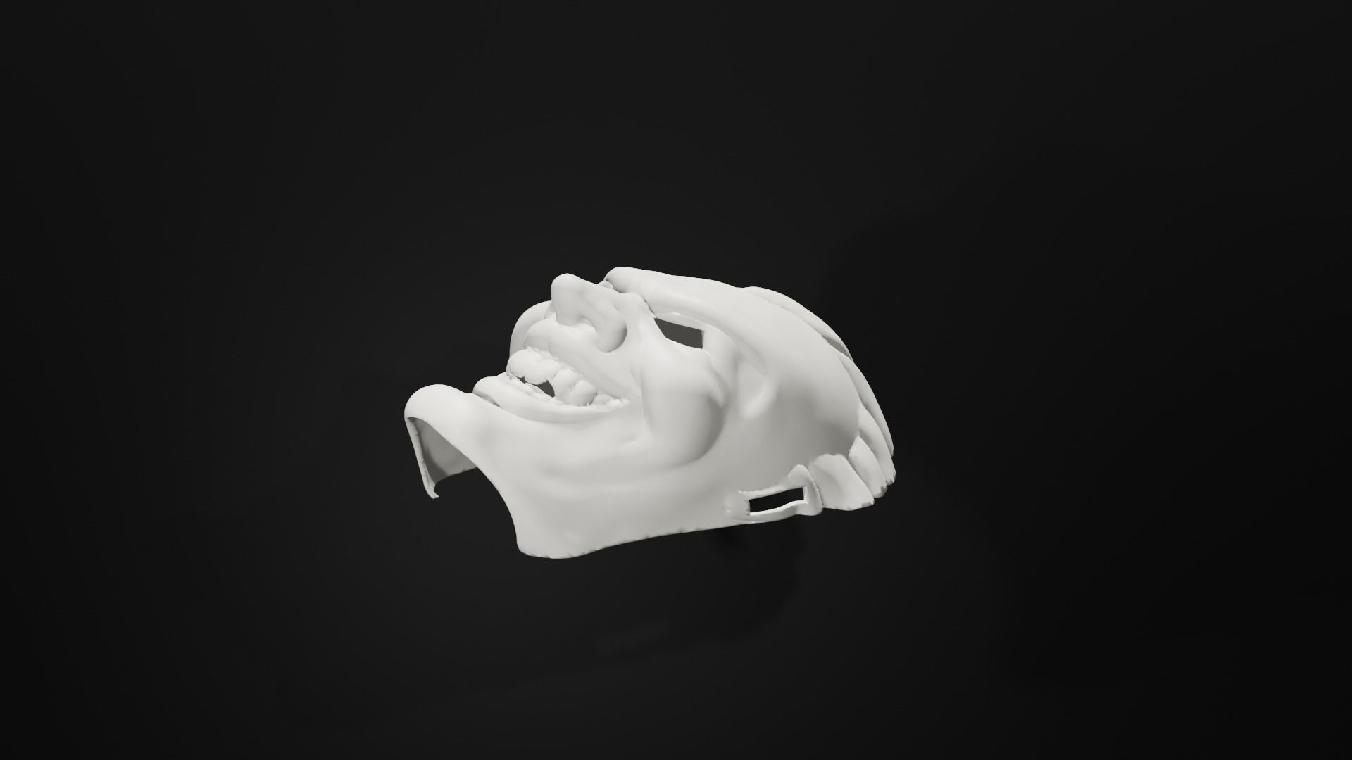 Joker Full Face Mask-Joker Movie 2019 3D print model_9
