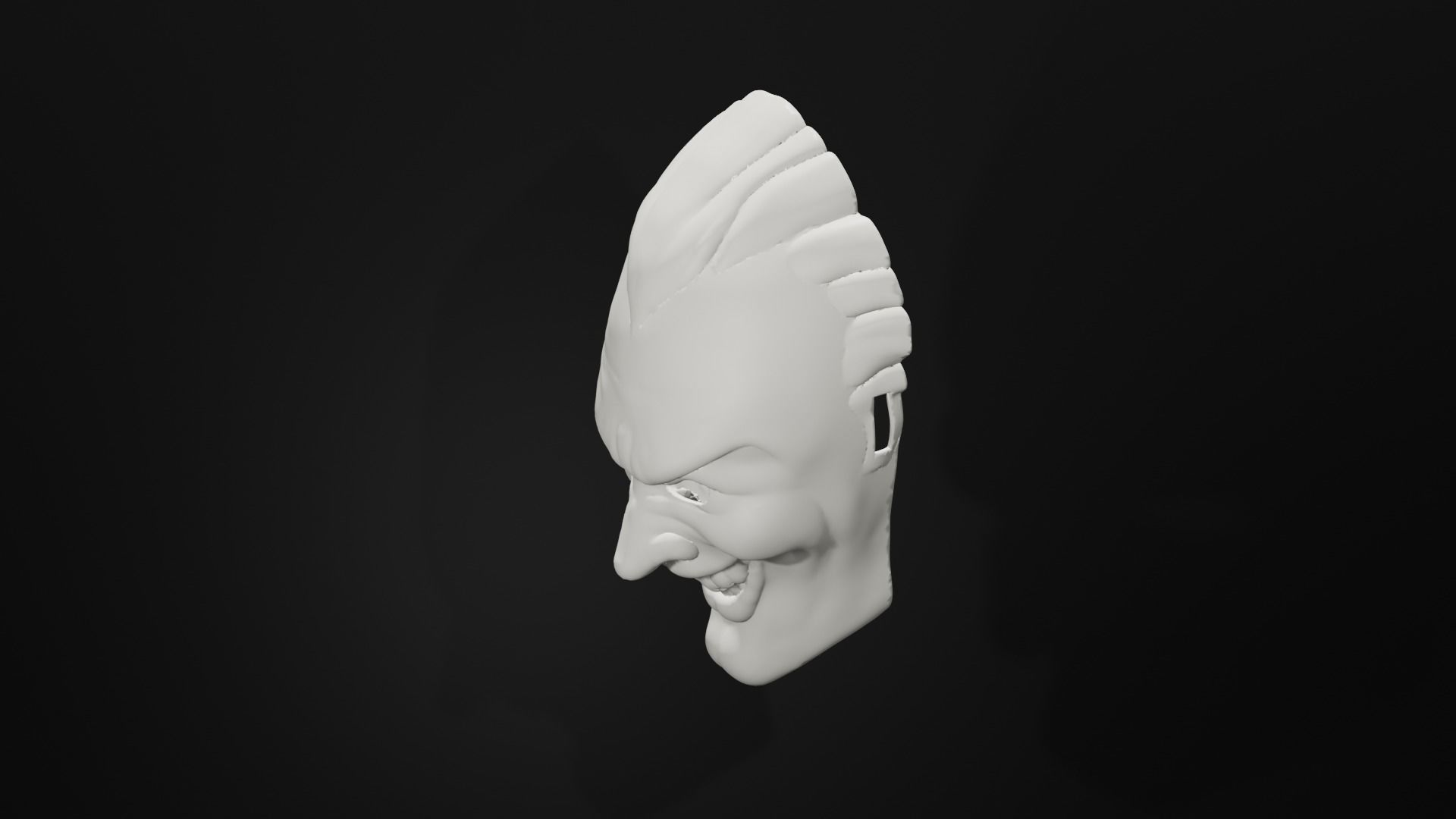 Joker Full Face Mask-Joker Movie 2019 3D print model_8