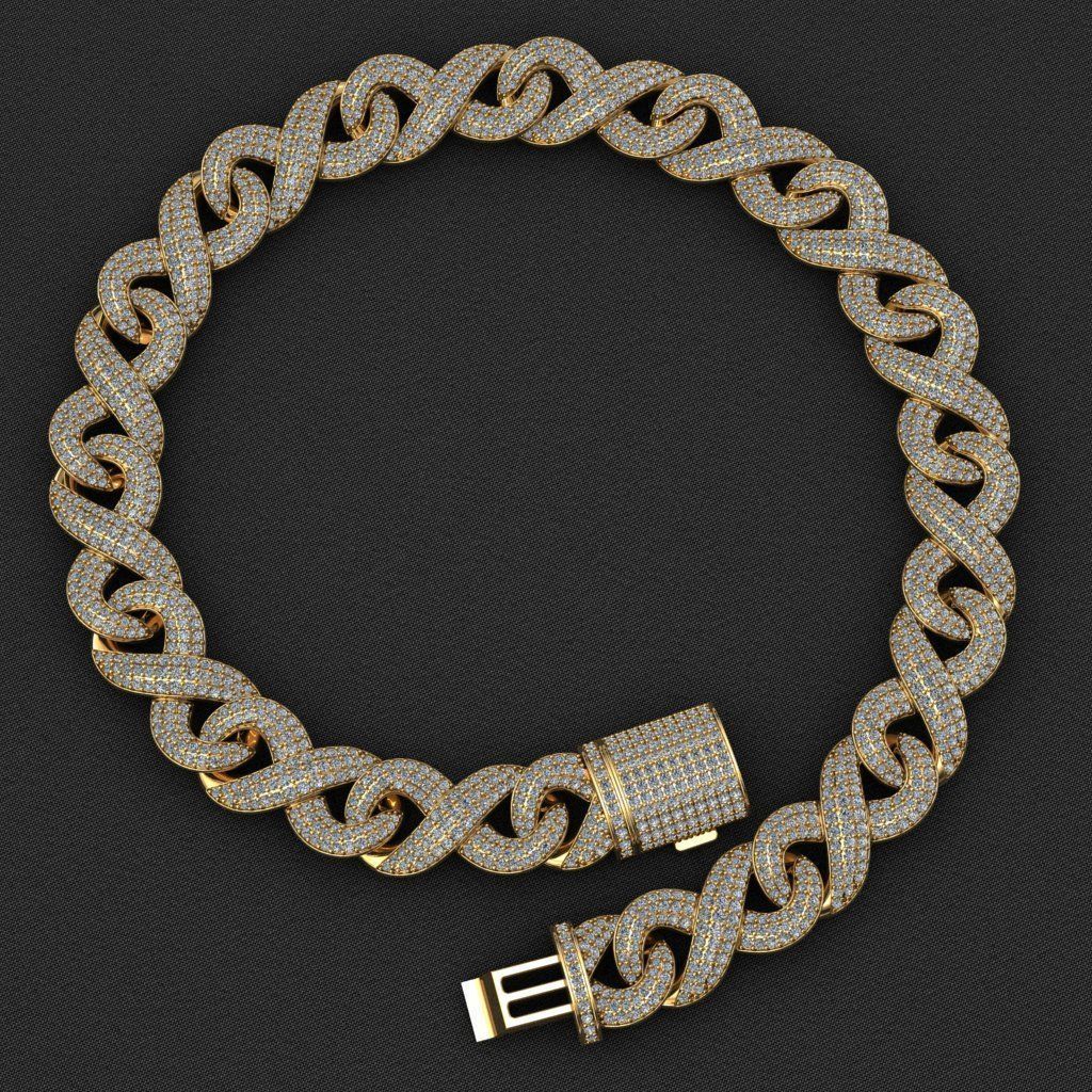 20 MM INFINITY LINK 3D print model_3