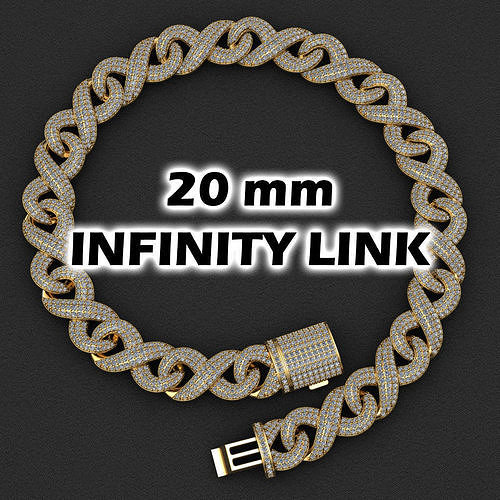 20 MM INFINITY LINK 3D print model