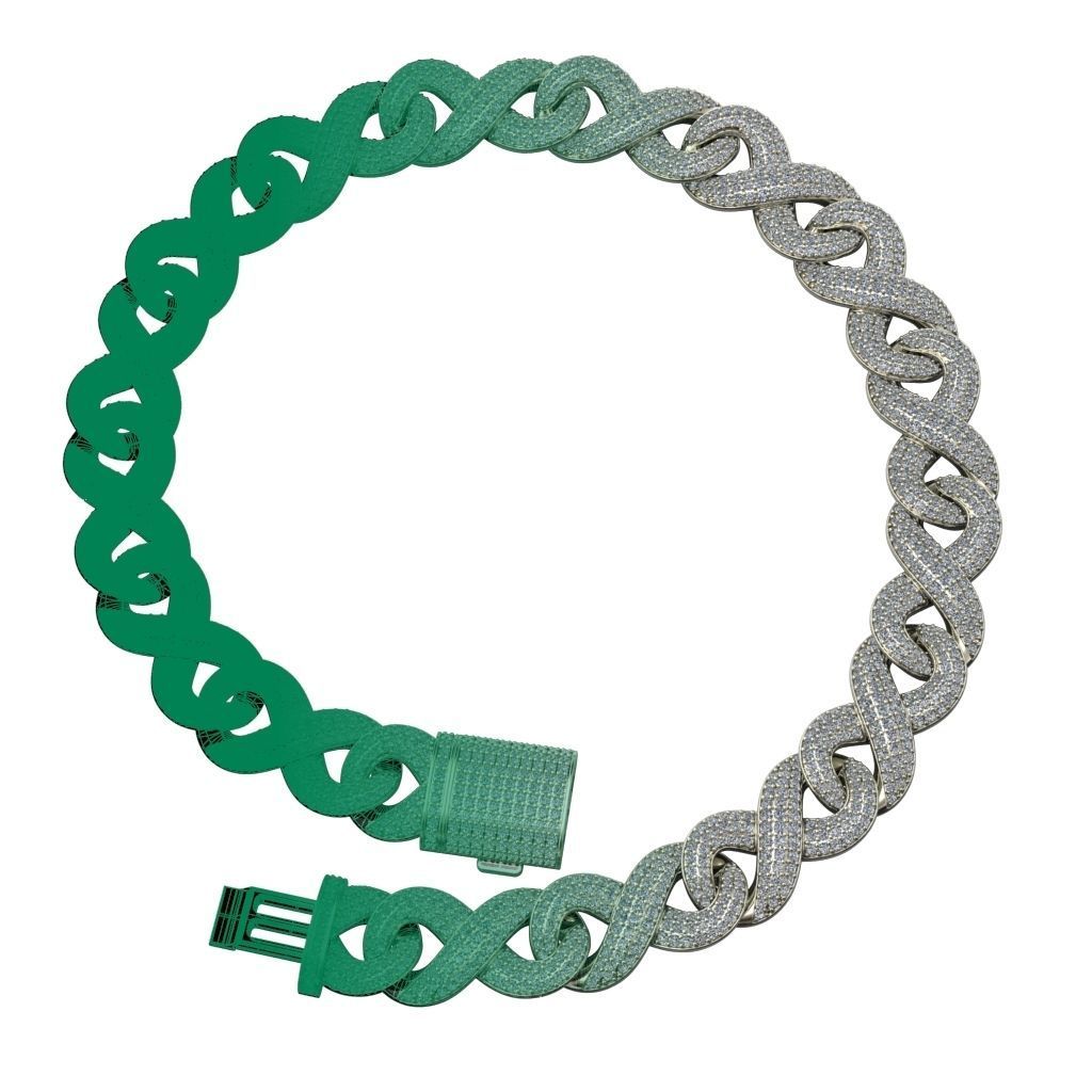 20 MM INFINITY LINK 3D print model_4