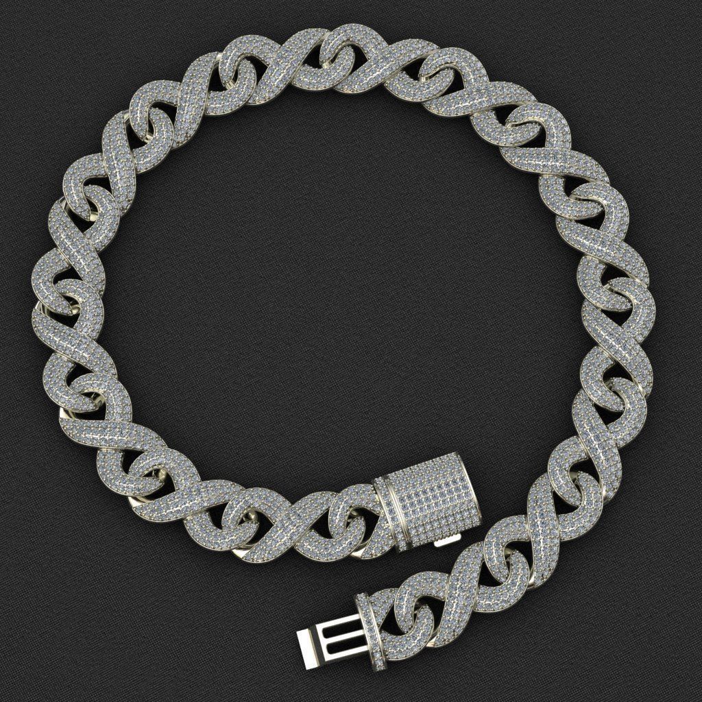 20 MM INFINITY LINK 3D print model_5