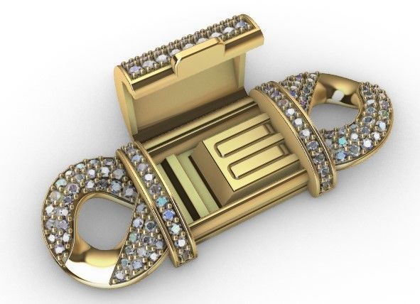 20 MM INFINITY LINK 3D print model_13