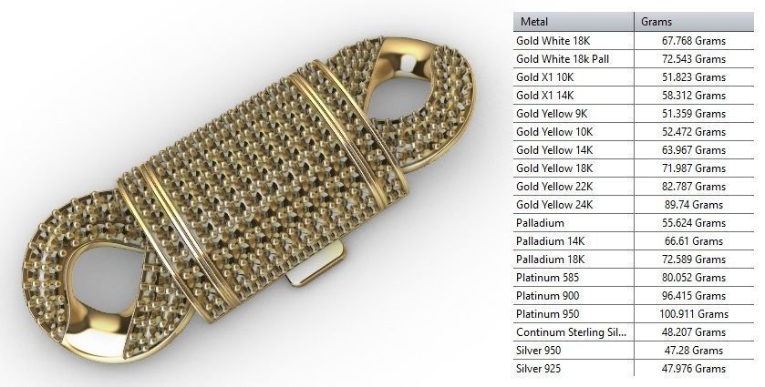 20 MM INFINITY LINK 3D print model_9