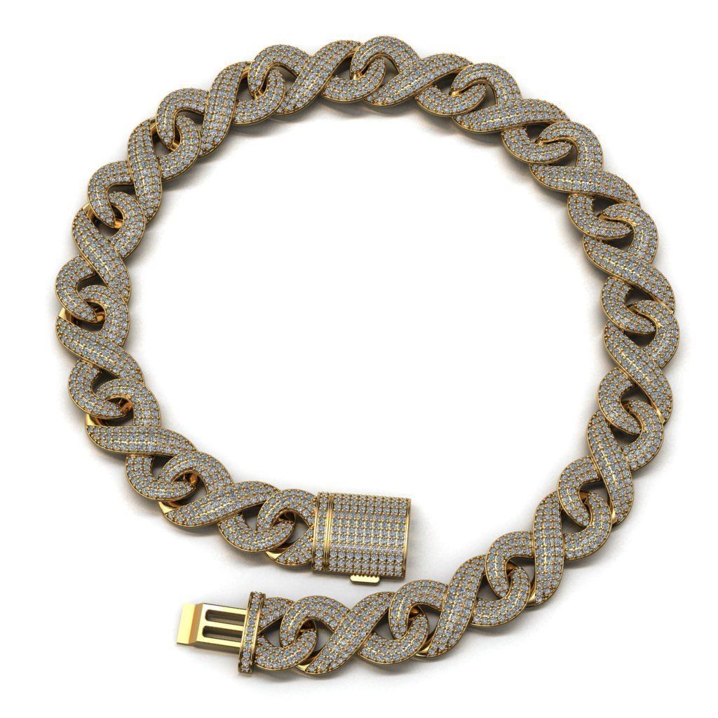 20 MM INFINITY LINK 3D print model_1