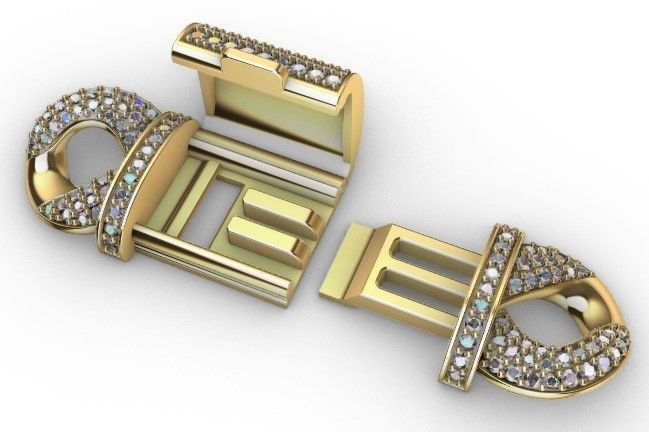 20 MM INFINITY LINK 3D print model_14