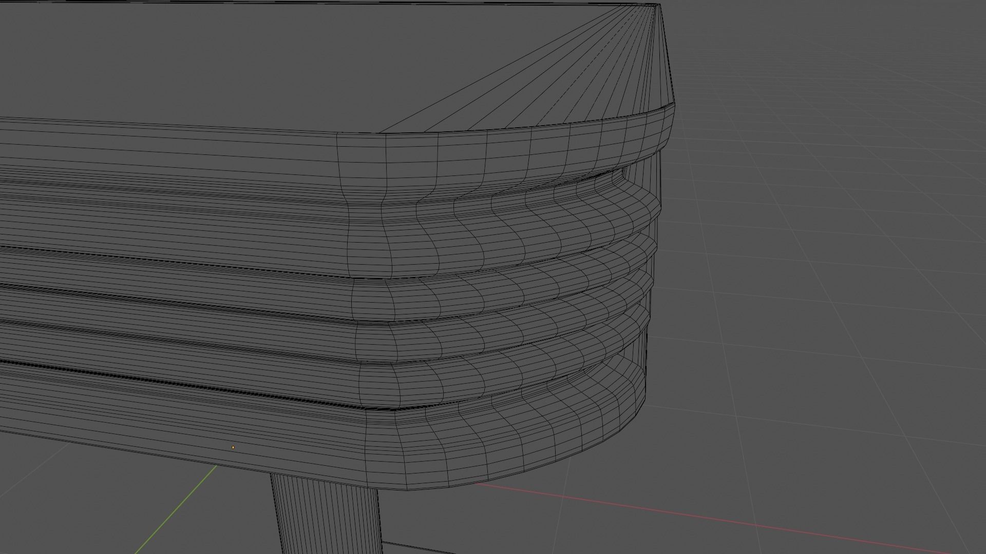 American Diner Set Low-poly 3D model_18