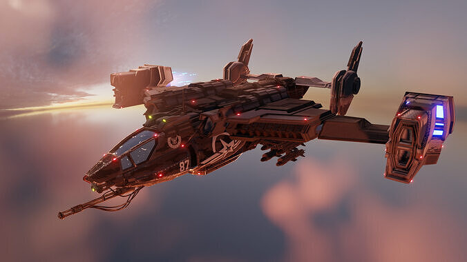 Fighter jet 3D model