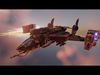 Fighter jet 3D model_1